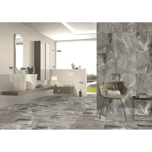 Quantum 60x120 Mud Matt Carving Porcelain