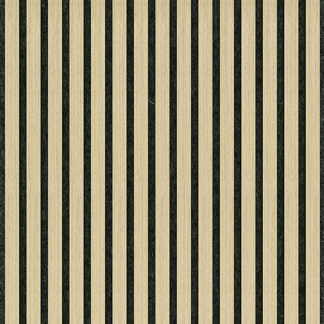 Wooden Slat Acoustic Panel Natural Oak 2400mm x 600mm