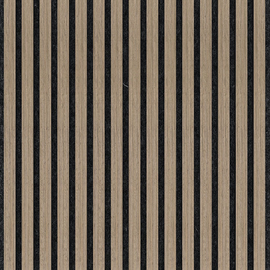 Wooden Slat Acoustic Panel Light Walnut 2900mm x 600mm