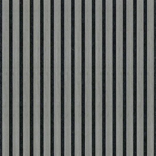 Wooden Slat Acoustic Panel Grey Oak 2400mm x 600mm