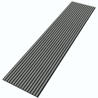 Wooden Slat Acoustic Panel Grey Oak 2400mm x 600mm