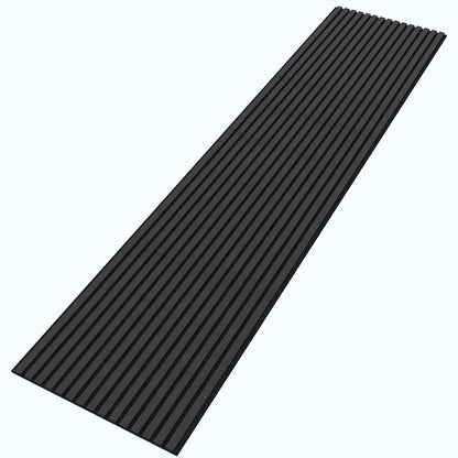 Wooden Slat Acoustic Panel Black Oak 2900mm x 600mm
