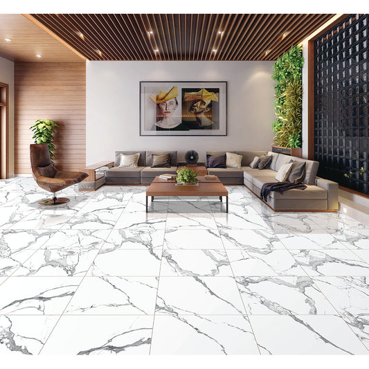 AT 60x60 Grey Matt Carving