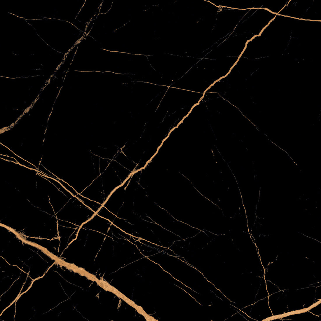 A Black 60x60 Gold Polished