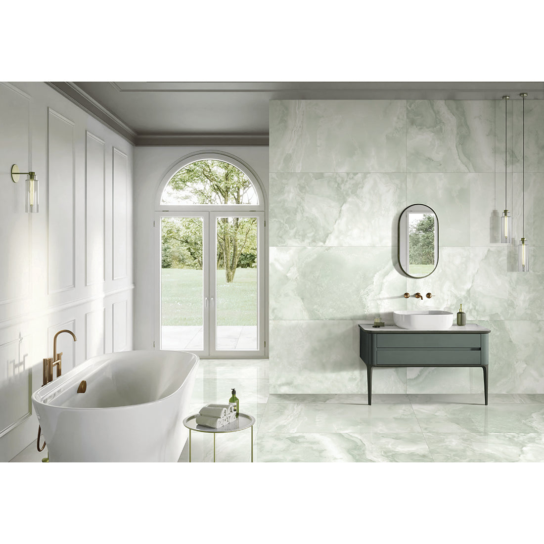 Cloud  60x120 Mint Polished