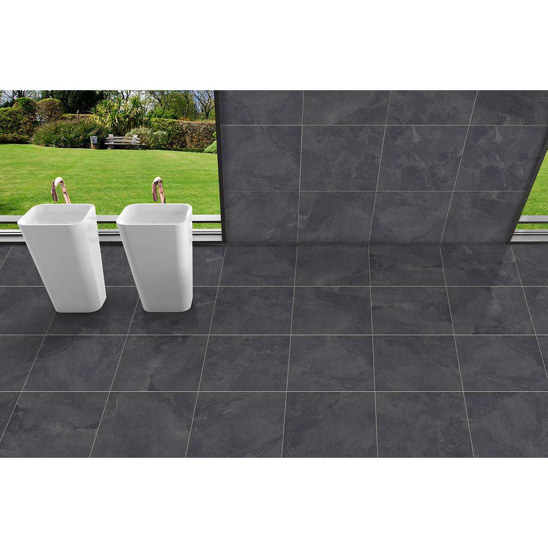 Rossato 60x60 Nero Matt