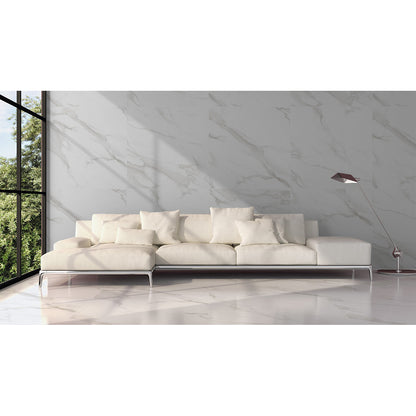 Statuario Mercury 30x60 White Matt